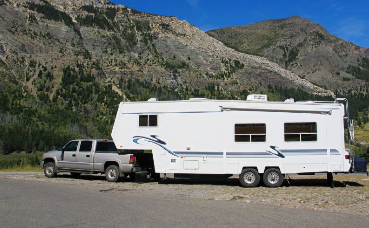 caravane à sellette